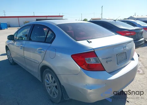 2012 Honda Civic Ex from USA, damaged, VIN JHMFB2F88CS004222